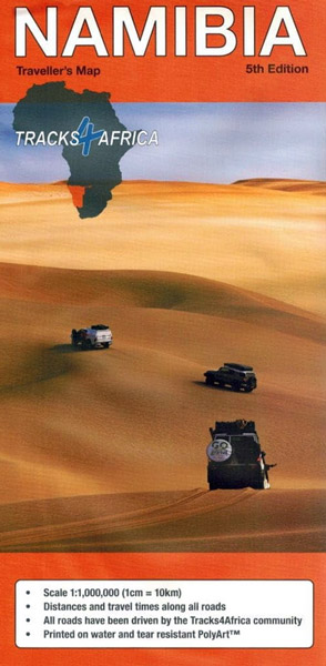 Traveller's Map Namibia
